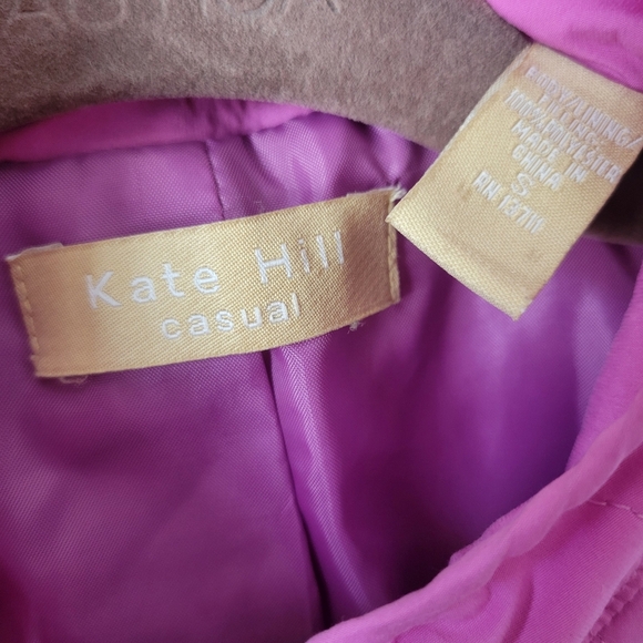 Kate Hill Pink Quilted Jacket - Picture 4 of 6